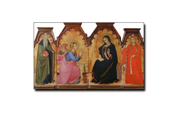 Annunciazione e i Santi Antonio Abate e Maria Maddalena