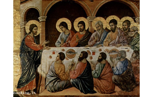 Apparizione alla cena degli apostoli