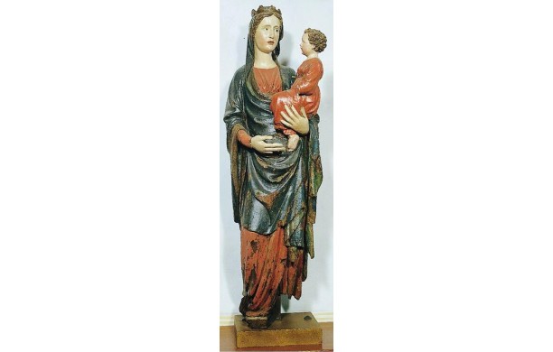 Madonna col Bambino in braccio
