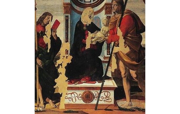 Madonna con il Bambino e i santi Giacomo e Cristoforo