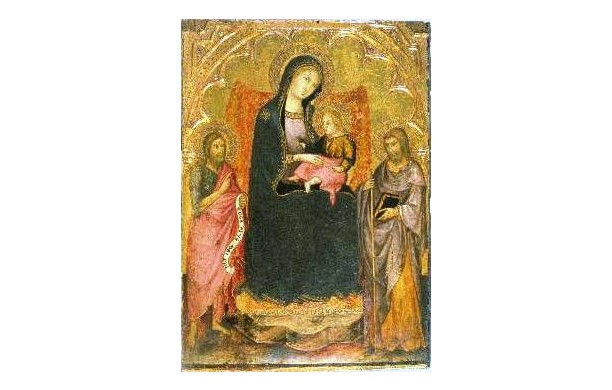 Vergine con Bambino con  San Giovanni Battista e San Giacomo