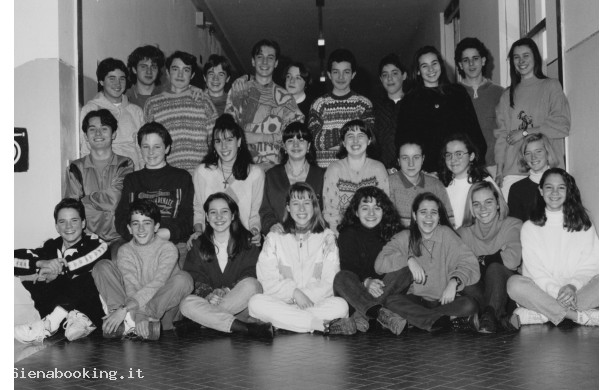 1992 - Gli allievi di 1^ Liceo scientifico